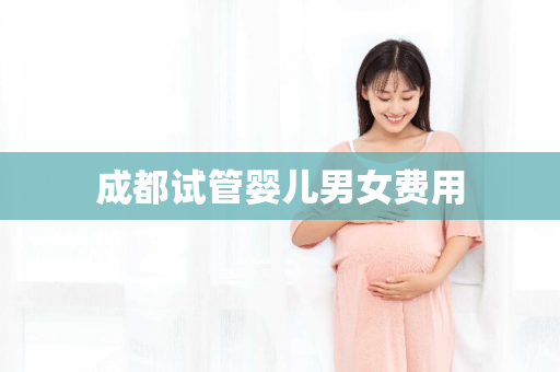 成都试管婴儿男女费用