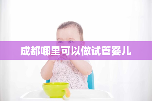 成都哪里可以做试管婴儿