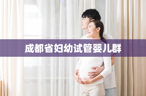 成都省妇幼试管婴儿群