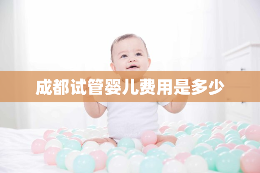 成都试管婴儿费用是多少