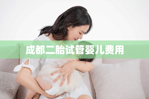 成都二胎试管婴儿费用