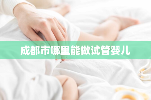 成都市哪里能做试管婴儿