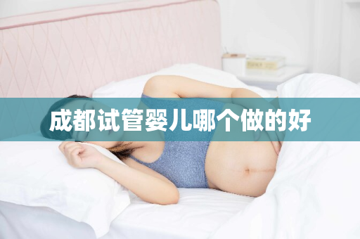 成都试管婴儿哪个做的好