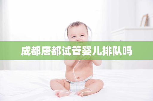 成都唐都试管婴儿排队吗