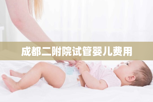 成都二附院试管婴儿费用