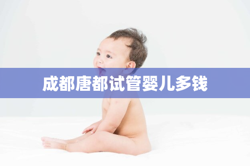 成都唐都试管婴儿多钱