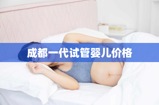 成都一代试管婴儿价格