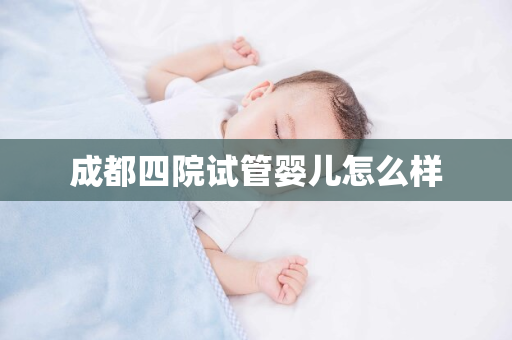 成都四院试管婴儿怎么样