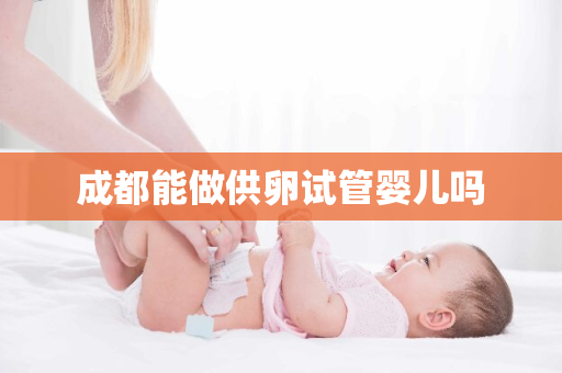 成都能做供卵试管婴儿吗