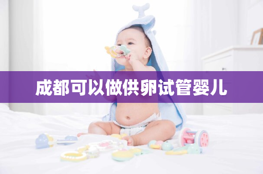 成都可以做供卵试管婴儿