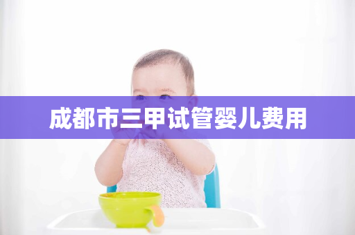 成都市三甲试管婴儿费用