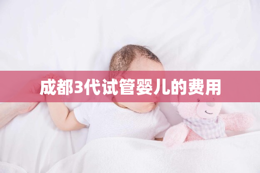 成都3代试管婴儿的费用