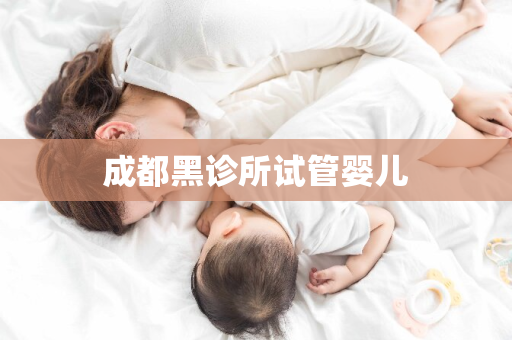 成都黑诊所试管婴儿