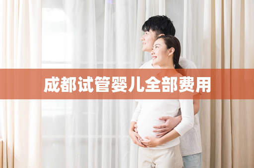 成都试管婴儿全部费用