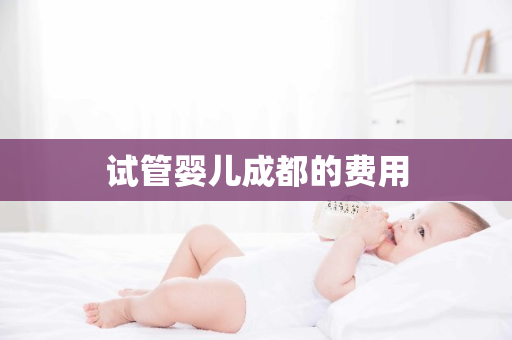 试管婴儿成都的费用