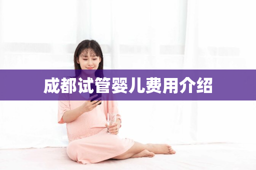 成都试管婴儿费用介绍