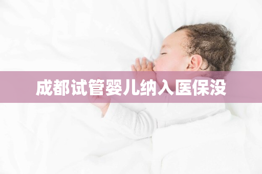 成都试管婴儿纳入医保没