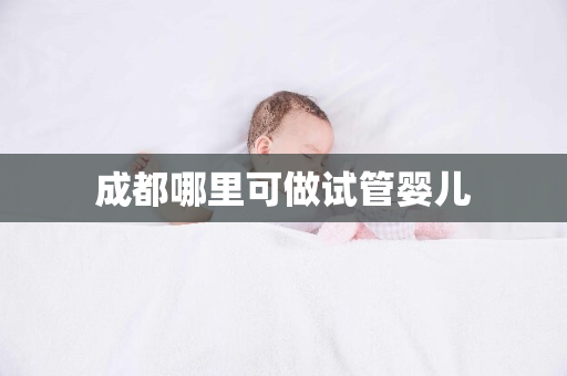 成都哪里可做试管婴儿